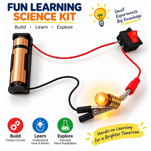 DIY Science project kit for kids